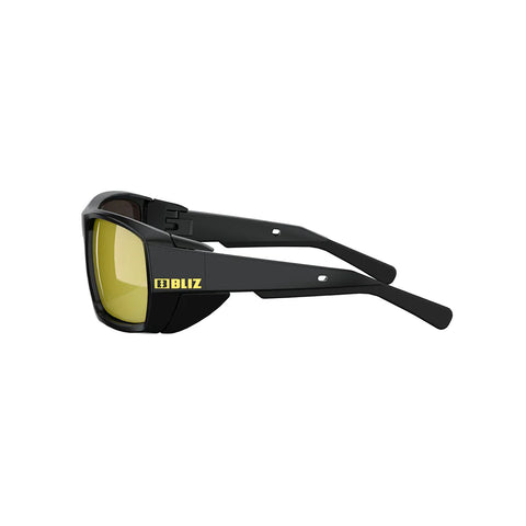 Lentes Bliz Peak Polarizado Negro Dorado
