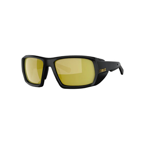 Lentes Bliz Peak Polarizado Negro Dorado