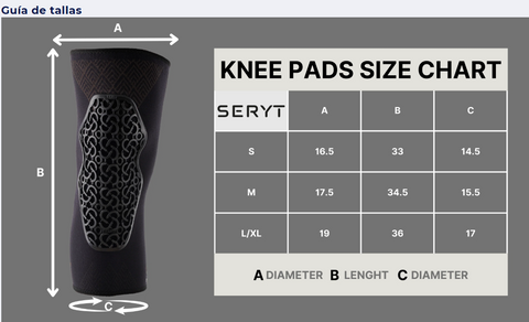 RODILLERA SERYT ALPS BLACK