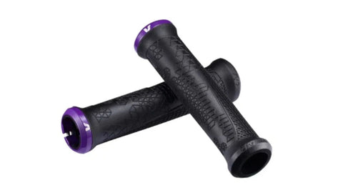 PUÑOS LIV SUPERA SINGLE LOCK-ON GRIP BLACK/PURPLE