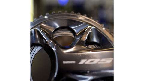 VOLANTE SHIMANO FC-R7100 105 170MM 52-36T 12V HOLLOWTECH 2 CON DETALLES