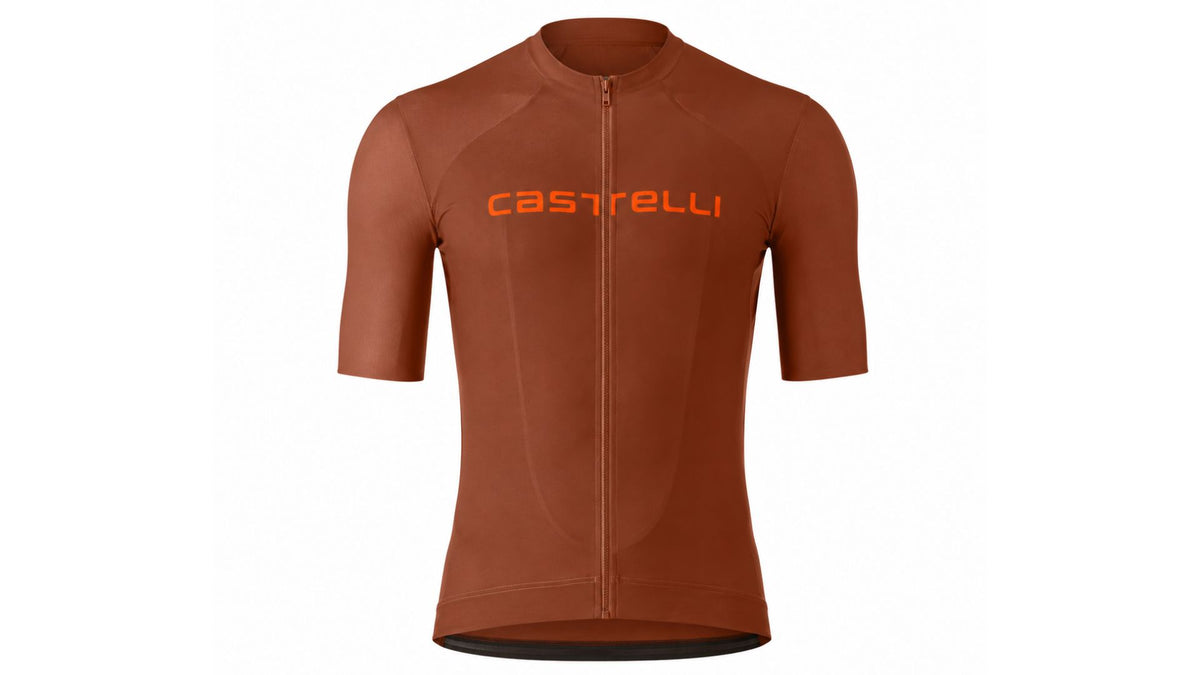 Jersey Castelli Prologo Lite Deep Mocha