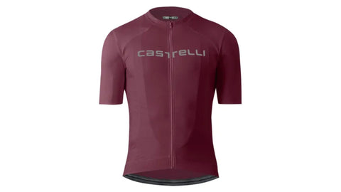 Jersey Castelli Prologo Lite Deep Burdeo
