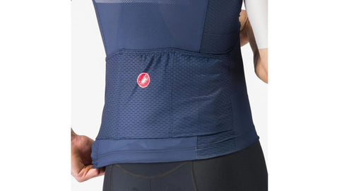 Jersey Castelli Simbolo Belgian Azul/Blanco