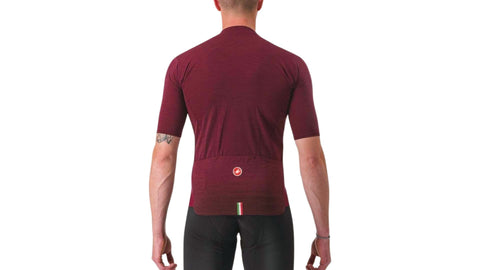 Jersey Castelli Essenza Vinotinto