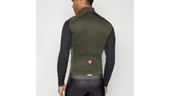 Chaleco Cortaviento Castelli Espresso Vest Verde Intenso