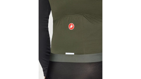 Chaleco Cortaviento Castelli Espresso Vest Verde Intenso