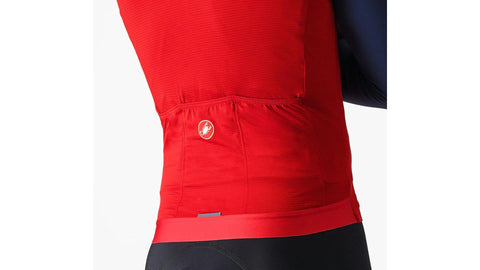 Chaleco Cortaviento Castelli Espresso Vest Rich Rojo
