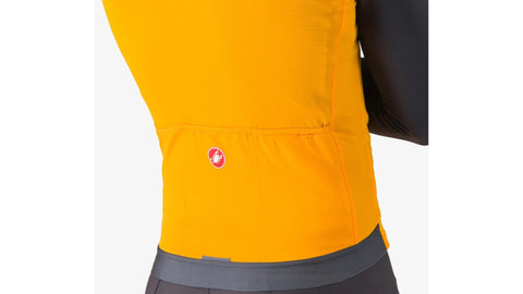 Chaleco Cortaviento Castelli Espresso Vest Vivid Naranja