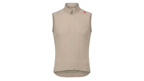 Chaleco Cortaviento Castelli Espresso Vest Clay/Dark Grey