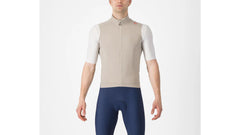 Chaleco Cortaviento Castelli Espresso Vest Clay/Dark Grey