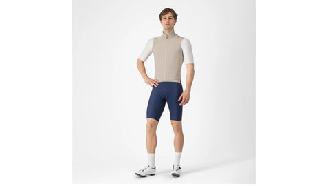 Chaleco Cortaviento Castelli Espresso Vest Clay/Dark Grey