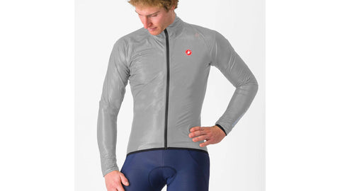 Chaqueta Castelli Squall Shell Plateado