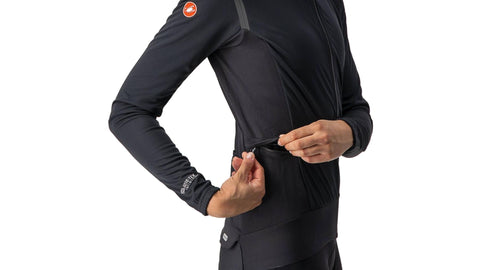 Chaqueta Castelli Alpha RoS 2 W L. Negro