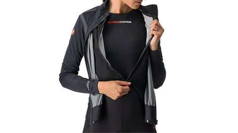Chaqueta Castelli Alpha RoS 2 W L. Negro