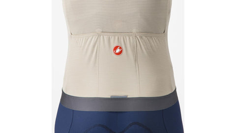 Chaleco Cortaviento Castrlli Espresso W Vest Clay/Dark Grey
