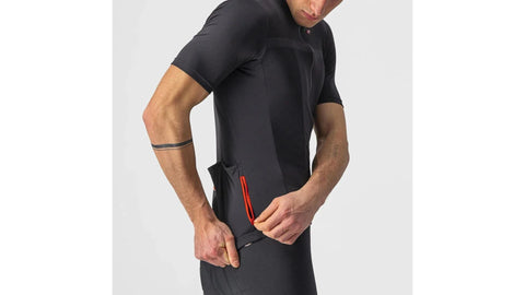 Jersey Castelli Classifica Negro