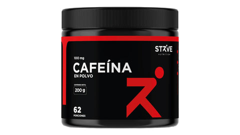 Cafeína en Polvo Strive 200Gr.