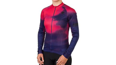 Jersey  Manga Larga Wmn Aqua Velvet Purple