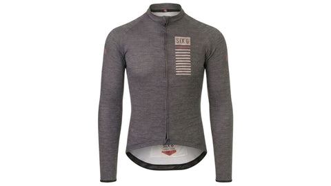 Jersey  AGU Manga Larga Six6 Grey