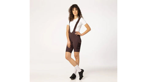 Bibshort Gravel Venture Women Rose Brown
