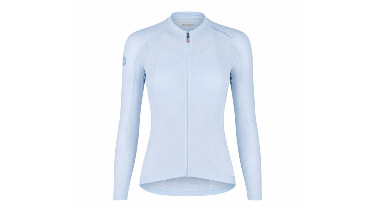 Jersey Castelli Espresso 2 W LS JSY Pool Azul
