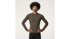 Jersey AGU Solid LS Performance Ground Coffe