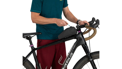 Bolso Osprey Escapist Top Tube Negro
