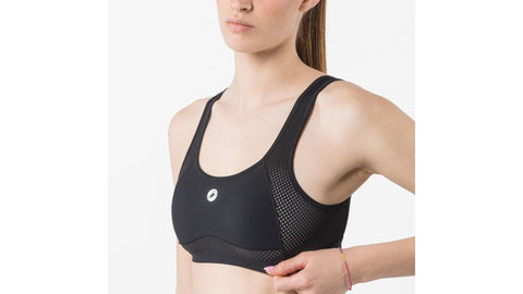 Sujetador Castelli Rosso Corsa Negro
