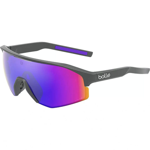 LENTES DE CICLISMO BOLLÉ LIGHTSHIFTER Titanium Matte - Volt+ Ultraviolet Polarized