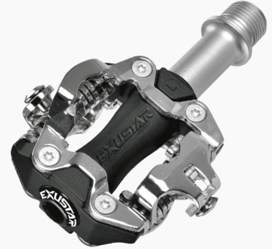 PEDALES EXUSTAR 213 SPD ALUMINIO